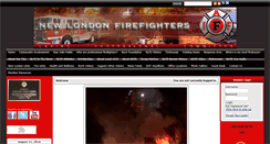 Desktop Screenshot of newlondonfirefightersunion.org