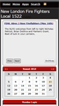 Mobile Screenshot of newlondonfirefightersunion.org
